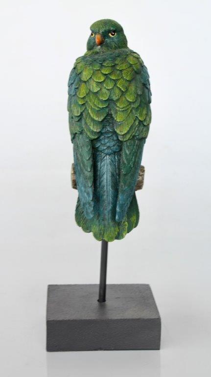 Green Eagle On Stand
